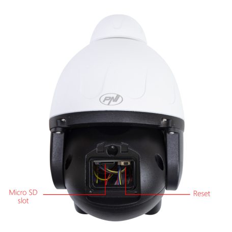 PNI 2.0Mp-es, FullHd, mini, IP robotkamera WiFi-vel, microSd foglalattal fém házban (PNI-PTZ382)