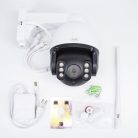 PNI 2.0Mp-es, FullHd, mini, IP robotkamera WiFi-vel, microSd foglalattal fém házban (PNI-PTZ382)