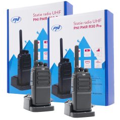   PNI 2db-os UHF rádió adó/készlet, akkumulátorral, 10km hatótáv (PNI-R30-PRO2)