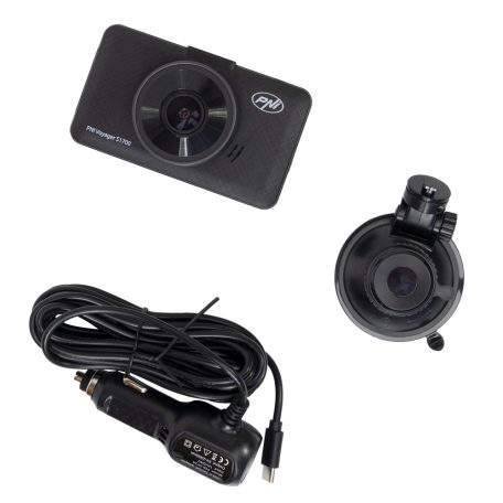 PNI 4K felbontású menetrögzítő, 12/24V (PNI-S1700)