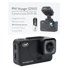   PNI 4K felbontású WiFi-s menetrögzítő, 12/24V (PNI-S2500)