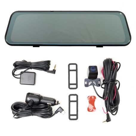 PNI GPS-es, tükörbe épített, érintős FullHd tolató és eseményrögzítő kamerával (PNI-S2800)