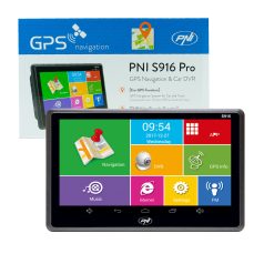   PNI 7" Android GPS navigáció menetrögzítő kamerával (PNI-S916PRO)