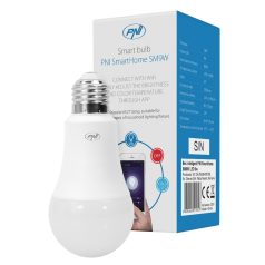   PNI WiFi-s LED izzó, 9W, E27, 2700-6500K változtatható színhőmérséklet (PNI-SB9W)