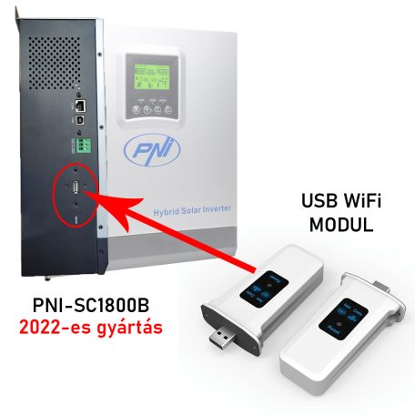PNI Inverter USB WiFi modul - SC1800B típushoz (PNI-SC1800-DG)