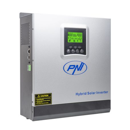 PNI Szigetüzemű Inverter, 3KW 24V 60A MPPT, 2022-es modell (PNI-SC1800B)