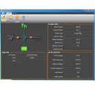 SilverCloud szünetmentes szinuszos tápegység LCD kijelzővel 850VA/600W (PNI-SCP850)