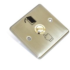 SilverCloud Fém nyitógomb, kilépőgomb (PNI-SCPB202)