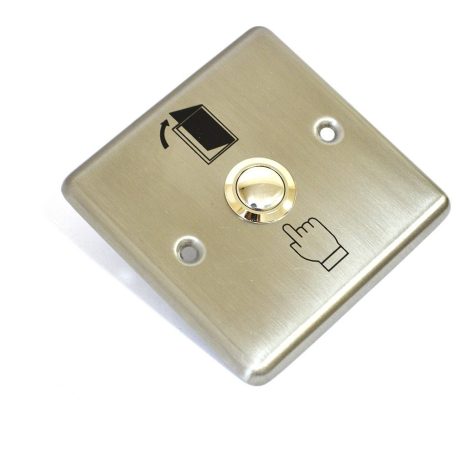 SilverCloud Fém nyitógomb, kilépőgomb (PNI-SCPB202)