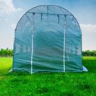 PNI Fóliaház acél szerkezettel, 457x210x210 cm, lehajtható szúnyoghálós ablakokkal (PNI-SG500)