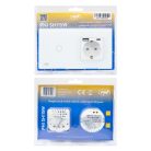 PNI WiFi-s, érintős villanykapcsoló, 1-es, dugajjal, USB-A, vlamint USB-C csatlakozóval (PNI-SH115W)