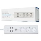 PNI WiFi-s okos 3-as elosztó konnektor 4db USB-vel (PNI-SPS150)