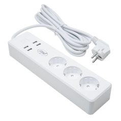   PNI WiFi-s okos 3-as elosztó konnektor 4db USB-vel (PNI-SPS150)