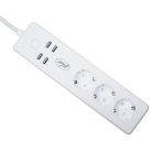 PNI WiFi-s okos 3-as elosztó konnektor 4db USB-vel (PNI-SPS150)