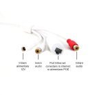 PNI 2.0Mp-es füstérzékelőbe rejtett, IP kamera, microSD foglalattal, -26C°-ig (PNI-SS2MPX)