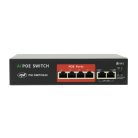 PNI 4 csatornás POE switch kapcsolható AI funkciók kiterjesztése (PNI-SWPOE42)