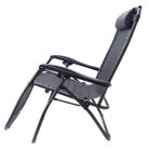 PNI Összecsukható kerti napozóágy, levehető fejtámlával (PNI-SZL250)