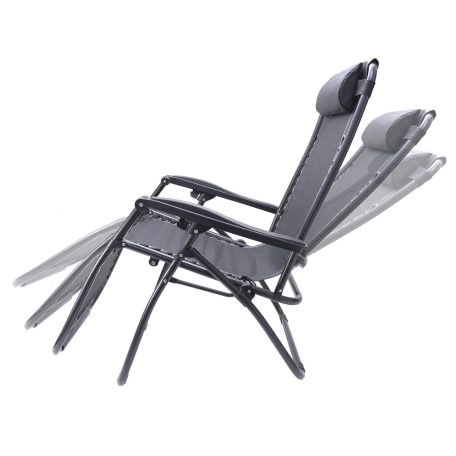PNI Összecsukható kerti napozóágy, levehető fejtámlával (PNI-SZL250)