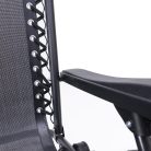 PNI Összecsukható kerti napozóágy, levehető fejtámlával (PNI-SZL250)