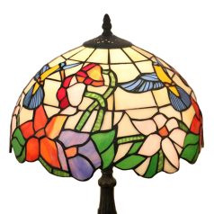 SilverCloud Ólomüveg asztali dekorlámpa (PNI-TIFF20)