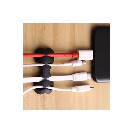 PNI Szilikon kábelrendező gumi, öntapadós felülettel (PNI-TYCLIP-02)