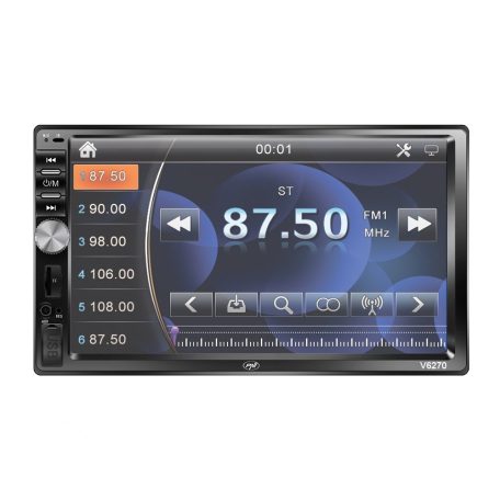 PNI 2 dines, érintő kijelzős Mp5 Bluetooth lejátszó, Android tükrözéssel (PNI-V6270)