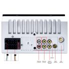 PNI 2 dines, GPS modulos, érintő kijelzős Mp5 Bluetooth lejátszó (PNI-V7270)