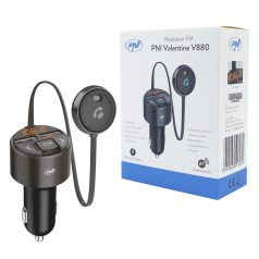   PNI Bluetooth FM transzmitter, különálló mikrofonnal (PNI-V880)