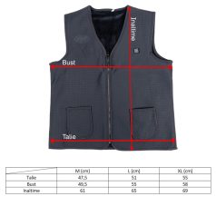   PNI Fűthető elekrtomos mellény/aláöltözet XL-es méret (PNI-VI-XL)