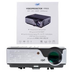    PNI FullHd LED projektor, 4000Lm fényerő, WiFi, multimédia lejátszás,  képernyő tükrözés (PNI-VP850)
