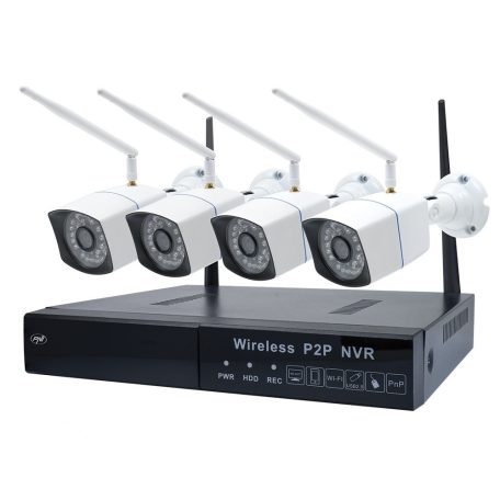 PNI 4 kamerás vezeték nélküli, WiFi-s, Hd IP kamerarendszer (PNI-WF550)