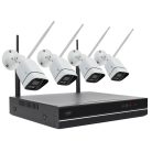 PNI 4 kamerás vezeték nélküli, WiFi-s, SuperHd IP kamerarendszer (PNI-WF660)