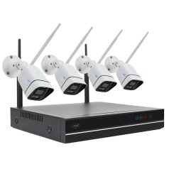   PNI 4 kamerás vezeték nélküli, WiFi-s, SuperHd IP kamerarendszer (PNI-WF660)