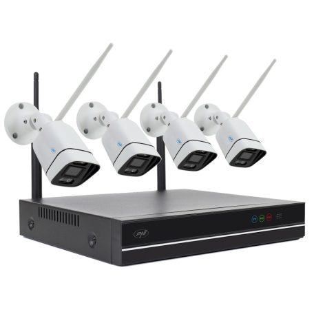 PNI 4 kamerás vezeték nélküli, WiFi-s, SuperHd IP kamerarendszer (PNI-WF660)