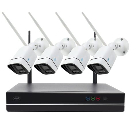 PNI 4 kamerás vezeték nélküli, WiFi-s, SuperHd IP kamerarendszer (PNI-WF660)