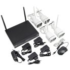 PNI 4 kamerás vezeték nélküli, WiFi-s, SuperHd IP kamerarendszer (PNI-WF660)
