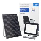 PNI Hordozható 50W-os, napelemes, távirányítható, akkumulátoros LED reflektor (PNI-WS500)