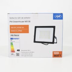 PNI 100W LED reflektor, hidegfehér, IP65 (PNI-WS130)