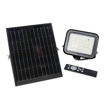 PNI Hordozható 50W-os, napelemes, távirányítható, akkumulátoros LED reflektor (PNI-WS500)