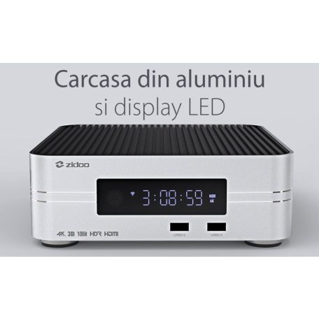 Zidoo Z10 mini PC/multimédia lejátszó, 4K/3D (PNI-ZidooZ10)