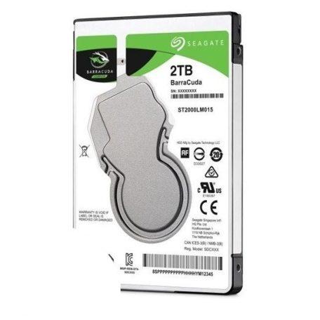 Seagate BarraCuda 2.5" 2TB 128MB SATAIII HDD (ST2000LM015)